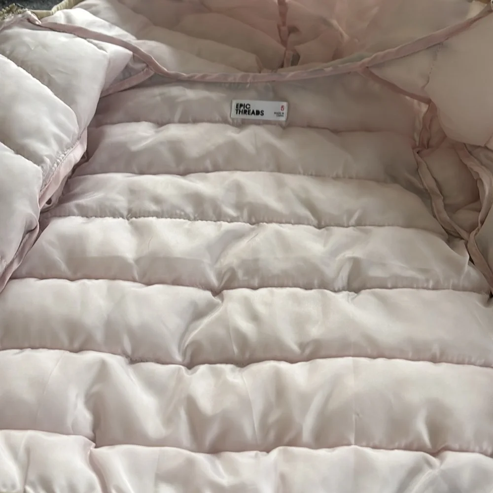 Epic Threads Girls Quilted Puffer Leopard Print Packable Jacket
